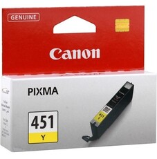 Genuine Canon CLI-451 Yellow Ink Cartridge (6526B001AA)