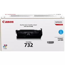 Genuine Canon 732 Cyan Toner Cartridge (6262B002AA)