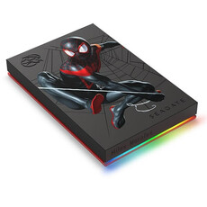 Seagate Miles Morales Spider-Man Special Edition 2TB FireCuda RGB External Gaming Hard Drive (STKL2000419)