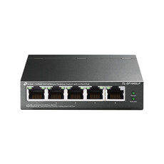 TP-Link 5-Port 10/100Mbps with 4-Port PoE Unmanaged Desktop Switch (TL-SF1005LP)