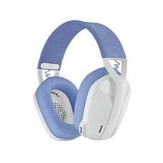 Logitech G435 LightSpeed Wireless Gaming Headset - Off White And Lilac (981-001074)