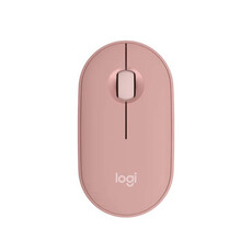 Logitech Pebble Mouse 2 M350s Compact Bluetooth Mouse - Tonal Rose (910-007014)