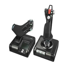 Logitech X52 Professional H.O.T.A.S. Throttle and Stick Flight Simulation Controller (945-000003)