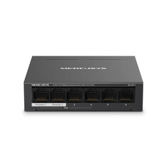 Mercusys 6-Port 10/100Mbps with 5-Port PoE+ Desktop Switch (MER-MS106LP)