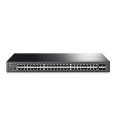 TP-Link JetStream 48-Port Gigabit L2 with 4 SFP Slots Managed Rackmount Switch (TL-SG3452)