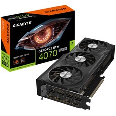 Gigabyte GeForce RTX 4070 Super WindForce OC 12GB GDDR6X Graphics Card (GV-N407SWF3OC-12GD)