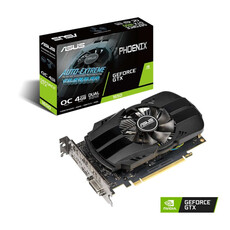 ASUS Phoenix GeForce GTX 1650 4GB GDDR5 OC Edition Graphics Card (90YV0CV0-M0NA00)