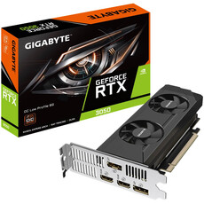 Gigabyte GeForce RTX 3050 OC Low Profile 6GB GDDR6 Graphics Card (GV-N3050OC-6GL)