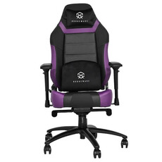 Rogueware GC400 Expert Black & Purple Gaming Chair (RW-GC400-BKPL)