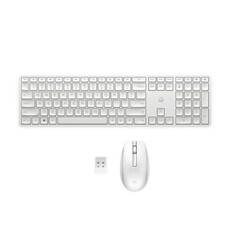 HP 655 Wireless White Keyboard & Mouse Combo (860P8AA)