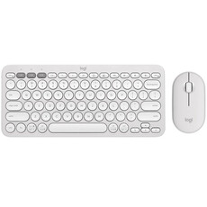 Logitech Pebble 2 Bluetooth Keyboard and Mouse Combo - Tonal White