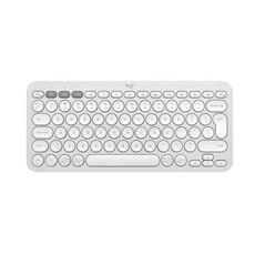 Logitech Pebble Keys 2 K380s Bluetooth Keyboard - Tonal White