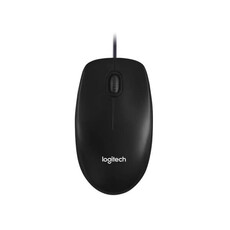 Logitech M100 Wired Mouse - Black