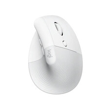 Logitech Lift Vertical Ergonomic Mouse - Off White Lift