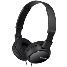 Sony MDR-ZX110 Wired On-Ear Headphones - Black