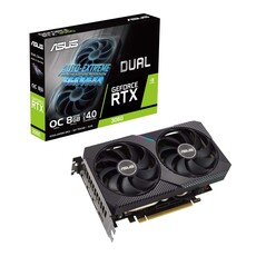 ASUS Dual GeForce RTX 3060 8GB GDDR6 OC Edition Graphics Card (90YV0GB5-M0NA00)