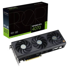 ASUS ProArt GeForce RTX 4070 12GB GDDR6X Graphics Card (90YV0J12-M0NA00)