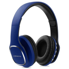 Volkano Phonic Series Bluetooth Full Size Blue Headphones (VK-2002-BL)