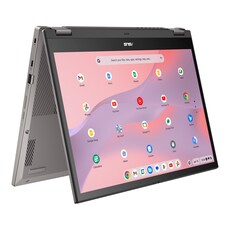 ASUS Chromebook CX34 Flip Notebook PC - Core i3-1215U / 14.0" WUXGA Touch / 8GB RAM / 256GB SSD / Chrome OS / Grey (CX3401FBA-I382G0C)