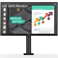 LG 27QN880 27" QHD Ergo IPS USB Type-C Monitor (LGE27QN880)