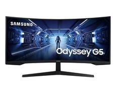 Samsung Odyssey G55T 34" UWQHD Curved Gaming Monitor (LC34G55TWWPXEN)