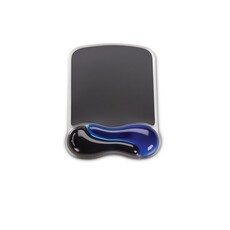 Kensington Duo Black/Blue Gel Wrist Rest Mouse Pad (62401)