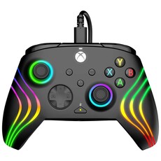 PDP Afterglow Wave Wired Controller for Xbox Series X|S & PC - Black