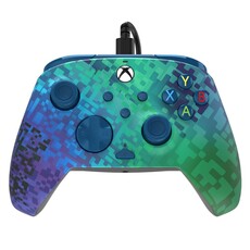 PDP REMATCH Wired Controller for Xbox Series X|S & PC - Glitch Green