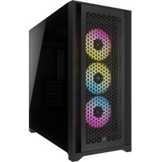 Corsair iCUE 5000D RGB Airflow Mid-Tower Black PC Case (CC-9011242-WW)