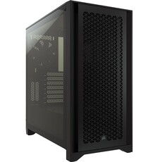 Corsair 4000D Airflow Tempered Glass Mid-Tower ATX Black PC Case (CC-9011200-WW)