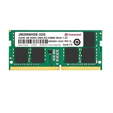 Transcend 32GB DDR4 2666MHz 260-Pin SO-DIMM Notebook Memory (JM2666HSE-32G)