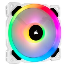 Corsair LL120 RGB 120mm Dual Light Loop White RGB LED White PWM Fan (CO-9050091-WW)