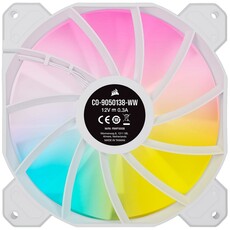 Corsair iCUE SP140 RGB ELITE Performance 140mm White PWM Fan (CO-9050138-WW)