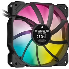 Corsair iCUE SP120 RGB ELITE Performance 120mm PWM Fan Single Pack (CO-9050108-WW)