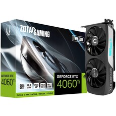 ZOTAC GeForce RTX 4060 Ti Twin Edge 8GB GDDR6 Graphics Card (ZT-D40610E-10M)