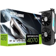 ZOTAC GeForce RTX 4070 Twin Edge 12GB GDDR6X Graphics Card (ZT-D40700E-10M)