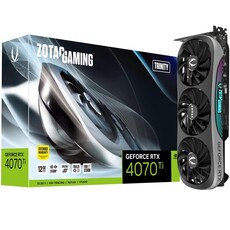 ZOTAC GeForce RTX 4070 Ti Trinity 12GB GDDR6X Graphics Card (ZT-D40710D-10P)