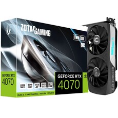 ZOTAC GeForce RTX 4070 Twin Edge OC 12GB GDDR6X Graphics Card (ZT-D40700H-10M)