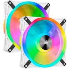 Corsair iCUE QL140 RGB 140mm PWM White Fan (CO-9050106-WW)