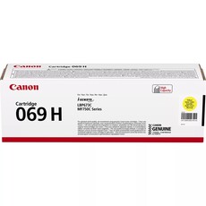 Genuine Canon 069H High Yield Yellow Toner Cartridge (5095C002AA)