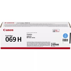 Genuine Canon 069H High Yield Cyan Toner Cartridge (5097C002AA)