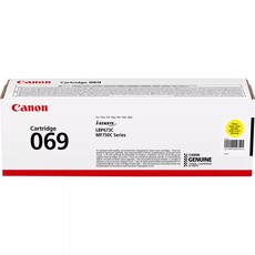 Genuine Canon 069 Yellow Toner Cartridge (5091C002AA)