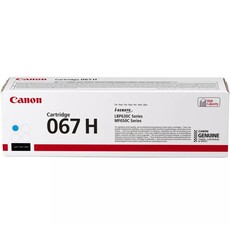 Genuine Canon 067H High Yield Cyan Toner Cartridge (5105C002AA)