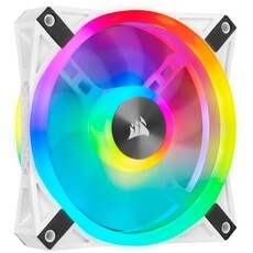 Corsair iCUE QL120 RGB 120mm PWM White Fan (CO-9050103-WW)