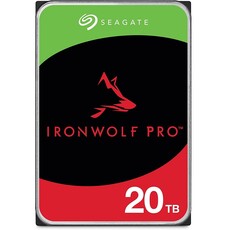 Seagate 20 TB Ironwolf Pro 3.5" NAS Hard Drive (ST20000NT001)