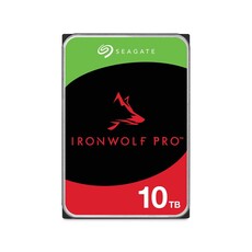 Seagate 10 TB Ironwolf Pro 3.5" NAS Hard Drive (ST10000NT001)