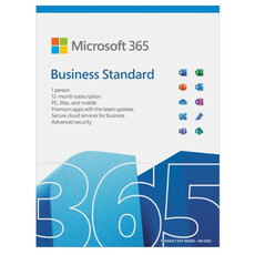 Microsoft 365 Business Standard Medialess 1 Year Subcription (KLQ-00654)