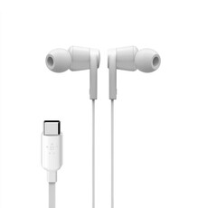 Belkin SoundForm Wired Earbuds with USB-C Connector (G3H0002BTWHT)