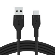 Belkin BoostCharge Black USB-C to USB-A Cable (CAB008BT2MBK)