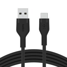 Belkin BoostCharge Black USB-C to USB-A Cable (CAB008BT1MBK)